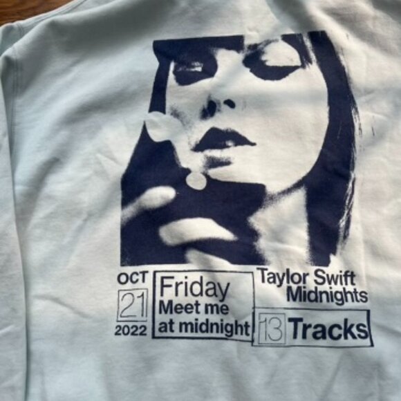 Taylor Swift Midnights Hoodie XL | Official Taylor Swift Merch | Pre-Owned Excel - Picture 1 of 7
